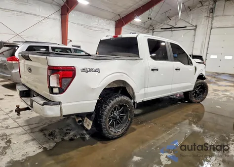 2024 Ford F150 Stx из США, поврежденный, VIN 1FTEW2LPXRKE45498